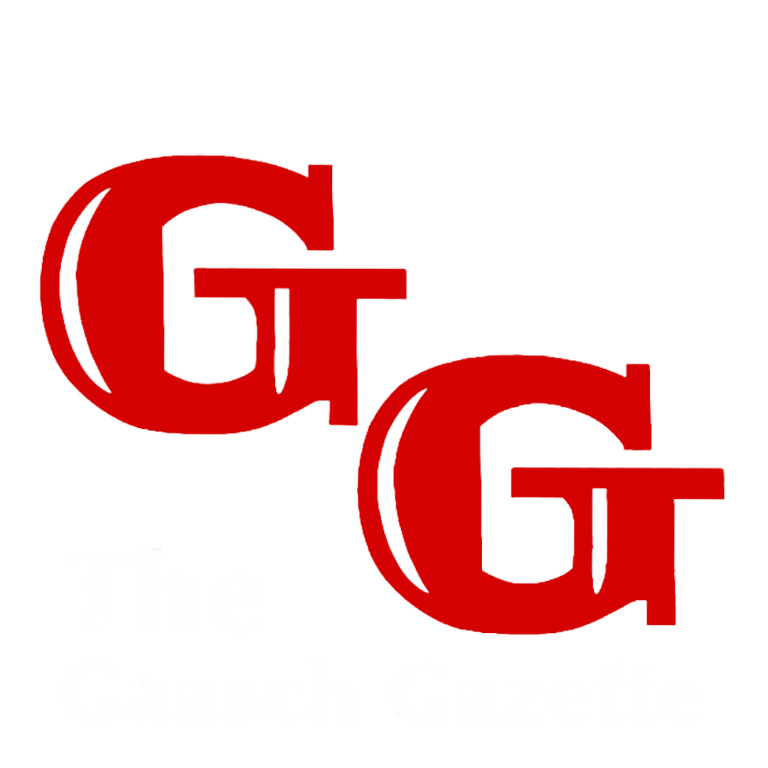 Gaasch Gazette logo with a white background